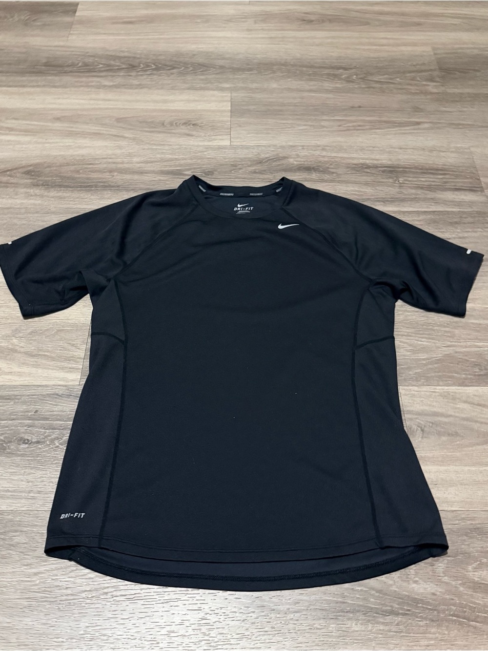Nike Men’s Black Short Sleeve Dri-FIT Rash Guard
